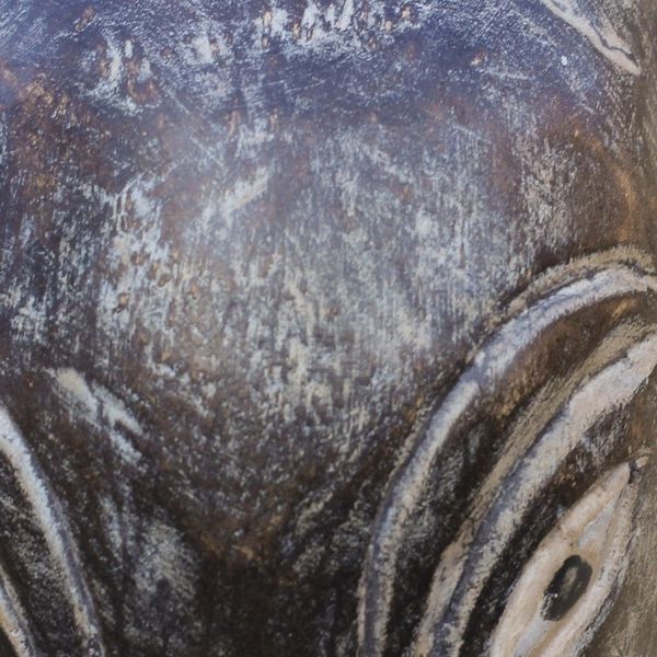 Alternate image for African Wood Goat Mask from Ghana To Kpee Wu