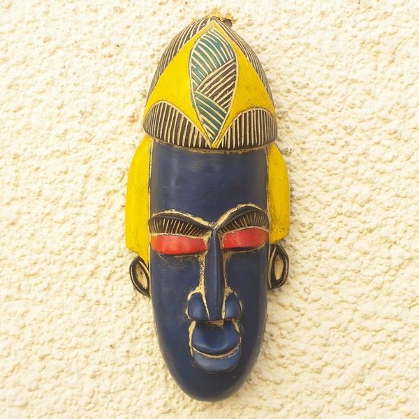 Alternate image for Handcrafted African Sese Wood Mask Gameli