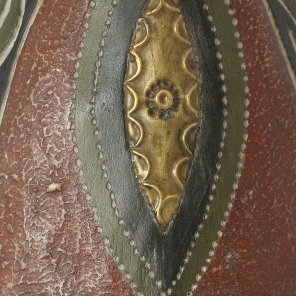 Alternate image for Hand Carved Wood Mask Spiritual Harvest