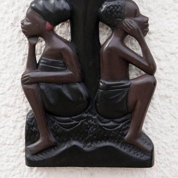 Alternate image for Cultural Wood Wall Art What Shall We Do Next