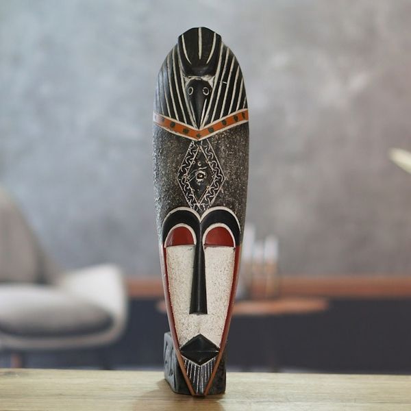 Alternate image for Fair Trade African Wood Mask Spirit World Protection