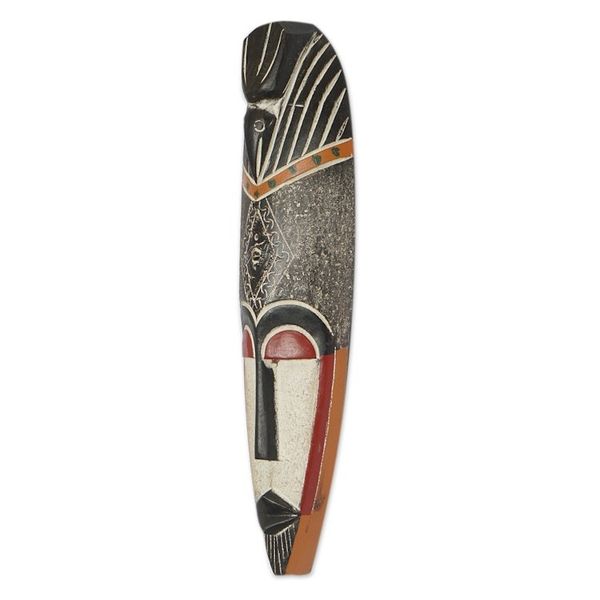Alternate image for Fair Trade African Wood Mask Spirit World Protection
