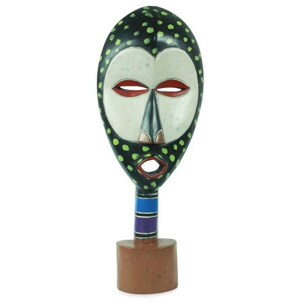 Alternate image for Original African Mask and Stand Progress
