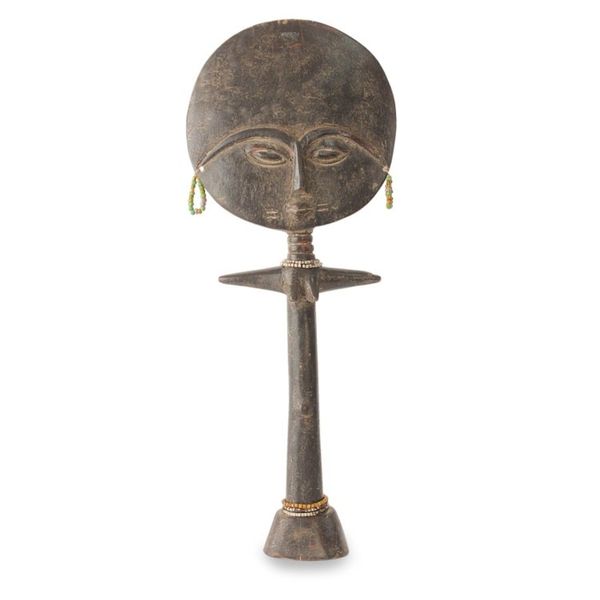 Alternate image for Fertility Doll Sculpture from Africa Ashanti Mother