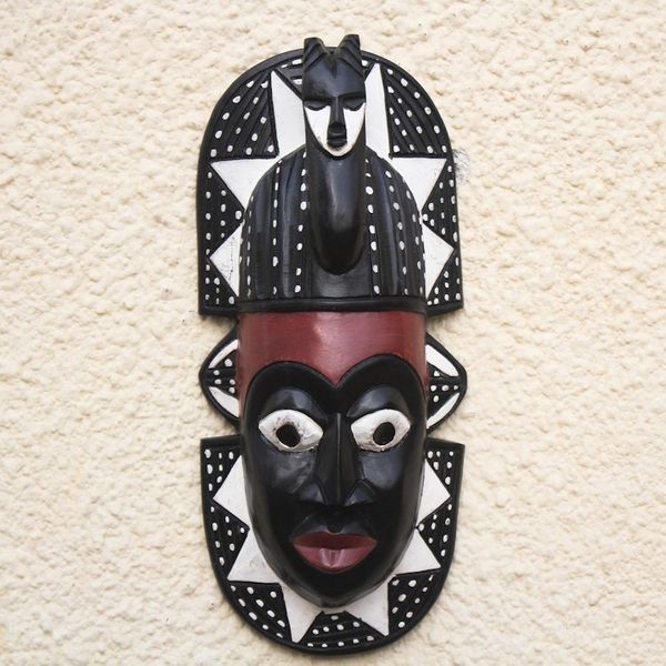 Alternate image for African wood mask Harvest Festival