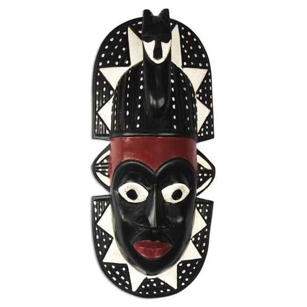 Alternate image for African wood mask Harvest Festival