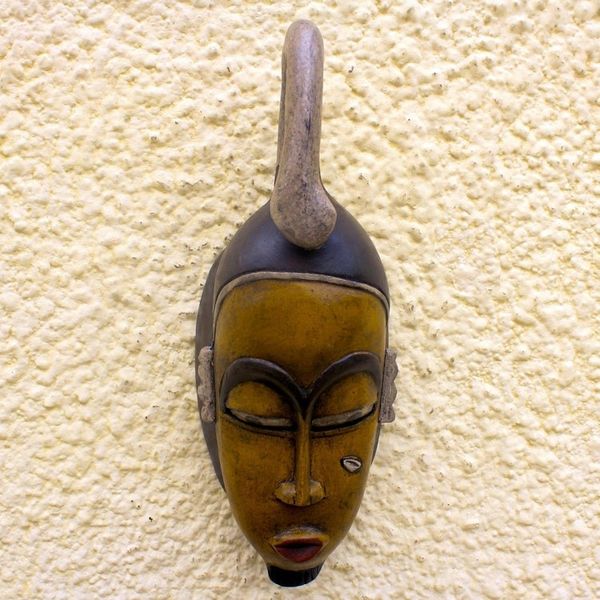 Alternate image for Ivoirian wood mask Guro Wise Man