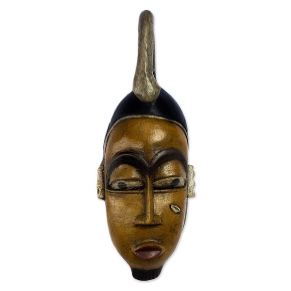 Alternate image for Ivoirian wood mask Guro Wise Man