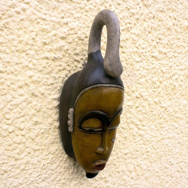 Alternate image for Ivoirian wood mask Guro Wise Man