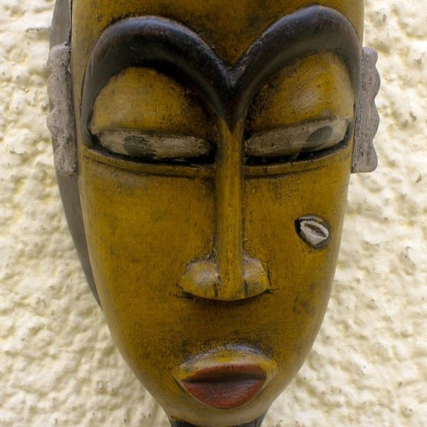 Alternate image for Ivoirian wood mask Guro Wise Man