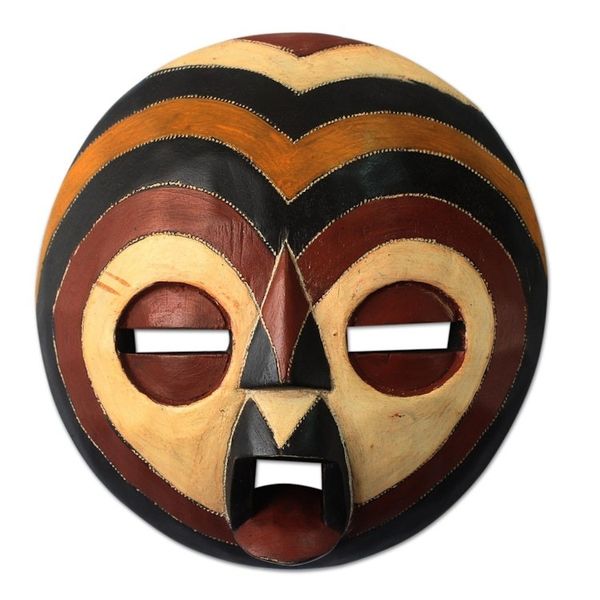 Alternate image for African wood mask Sangaya