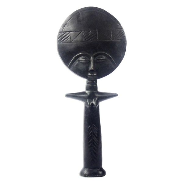Alternate image for Fertility Doll Wood Sculpture from Africa Comforter