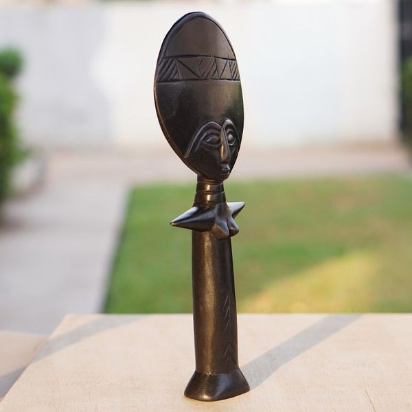 Alternate image for Fertility Doll Wood Sculpture from Africa Comforter
