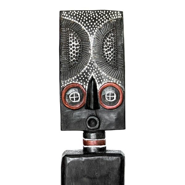 Alternate image for Handcrafted Wood Sculpture Fanti Mask