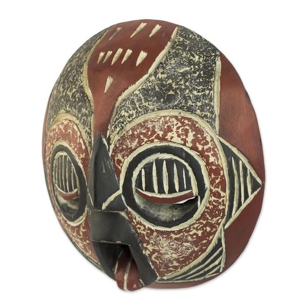 Alternate image for African wood mask Man of Fire