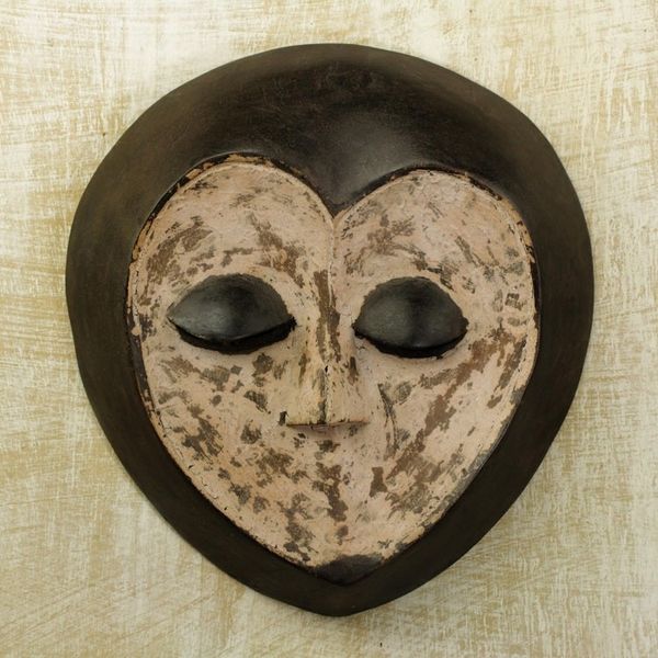 Alternate image for Congolese wood mask Lega Sorcerer