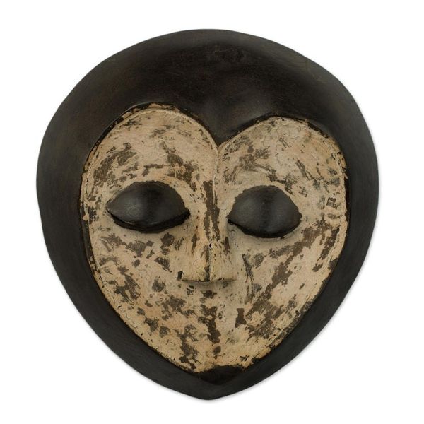Alternate image for Congolese wood mask Lega Sorcerer