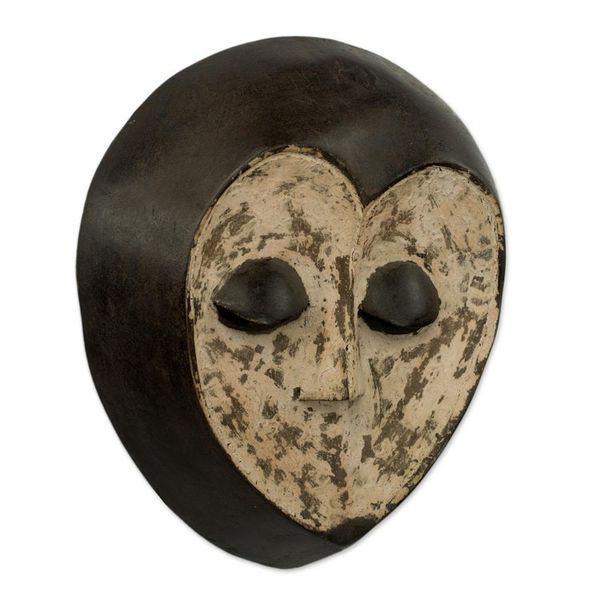 Alternate image for Congolese wood mask Lega Sorcerer