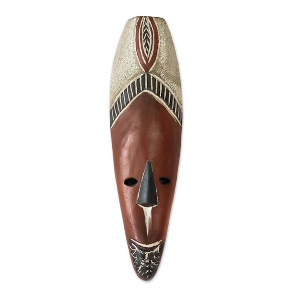 Alternate image for Hand Carved Wood Mask Source of Power