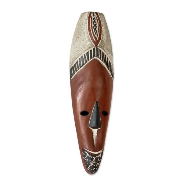 Alternate image for Hand Carved Wood Mask Source of Power