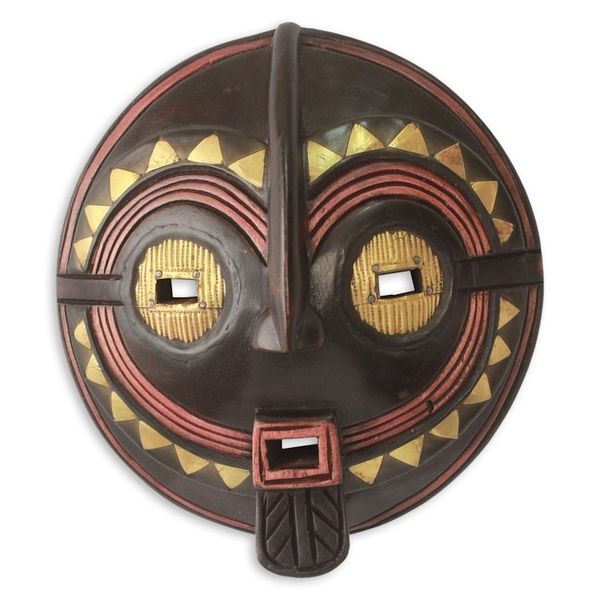 Alternate image for Authentic African Mask Handcrafted in Ghana My True Love