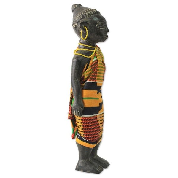 Alternate image for Wood sculpture Ghana Queen Mother