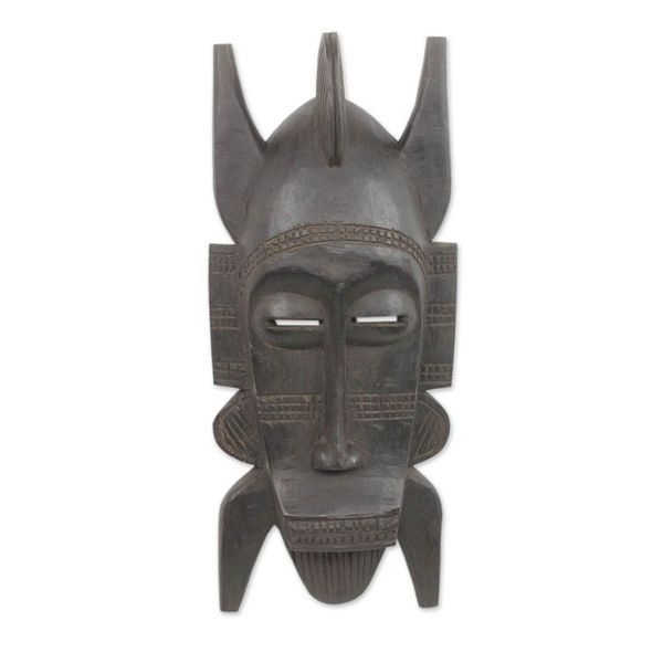 Alternate image for Ivory Coast Hand Carved Senufo African Mask Senufo Mens Society