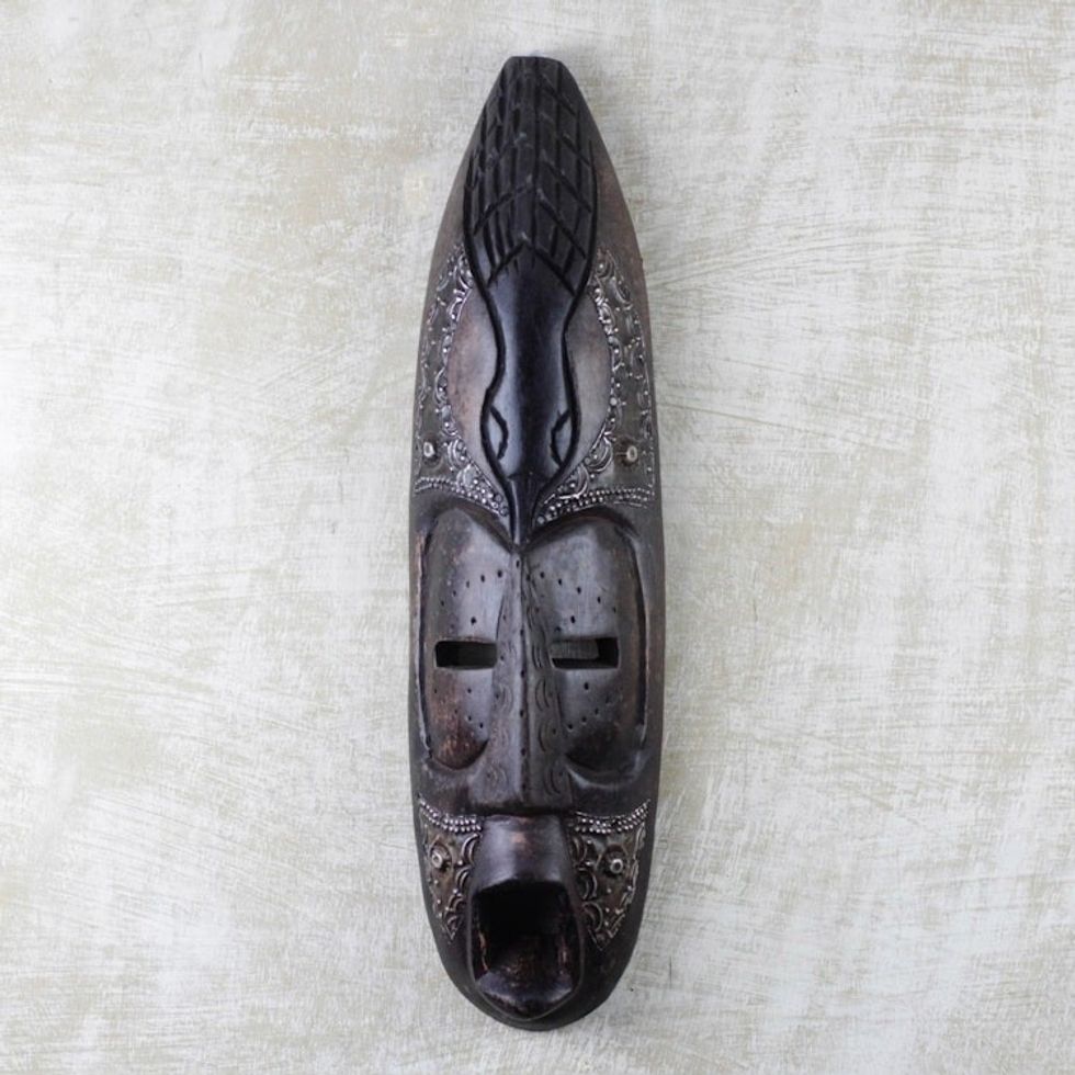 African wood mask 'Big Nose'