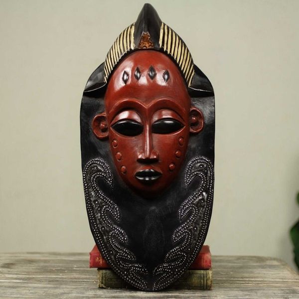 Alternate image for Artisan Crafted Wood Mask Supremacy