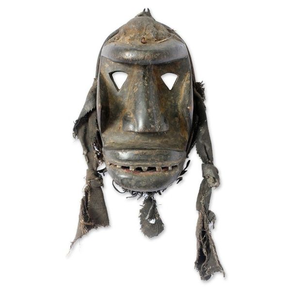 Alternate image for Fair Trade Ivoirian Wood Mask Womans War Spirit