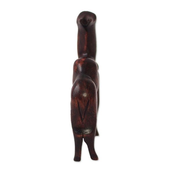 Alternate image for African Teak Wood Camel Sculpture Camel of Purpose