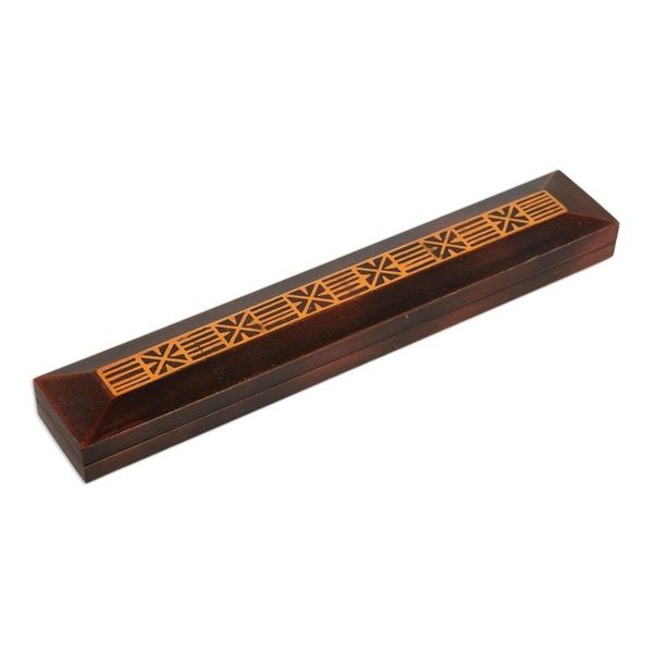 Alternate image for African Wood Oware Table Game Asenn Dua