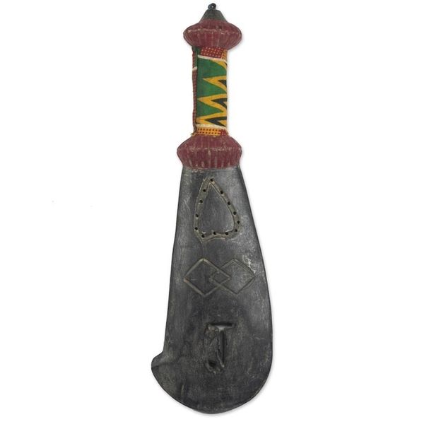 Alternate image for Wood African Wall Sculpture Machete of Love and Justice