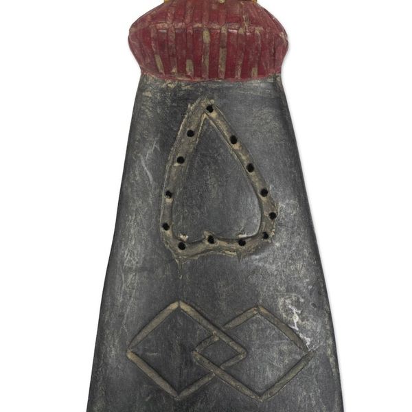 Alternate image for Wood African Wall Sculpture Machete of Love and Justice