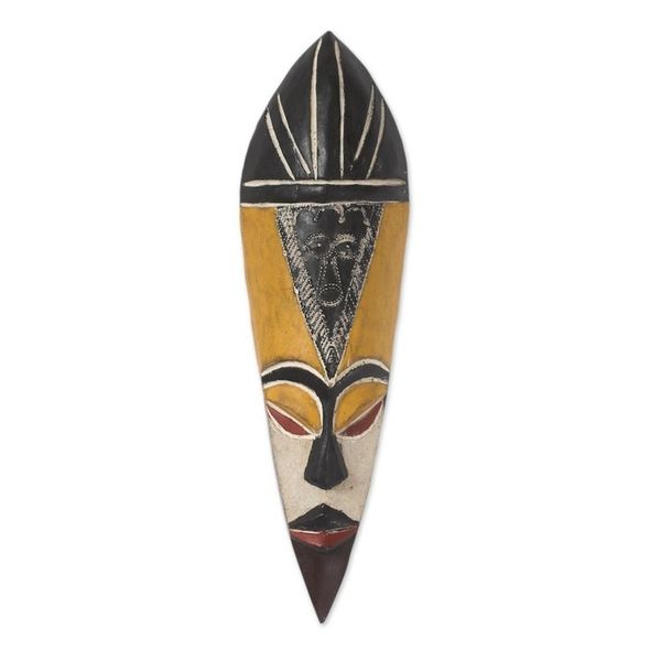 Alternate image for Fair Trade Wood Mask Gonja Protector from Evil