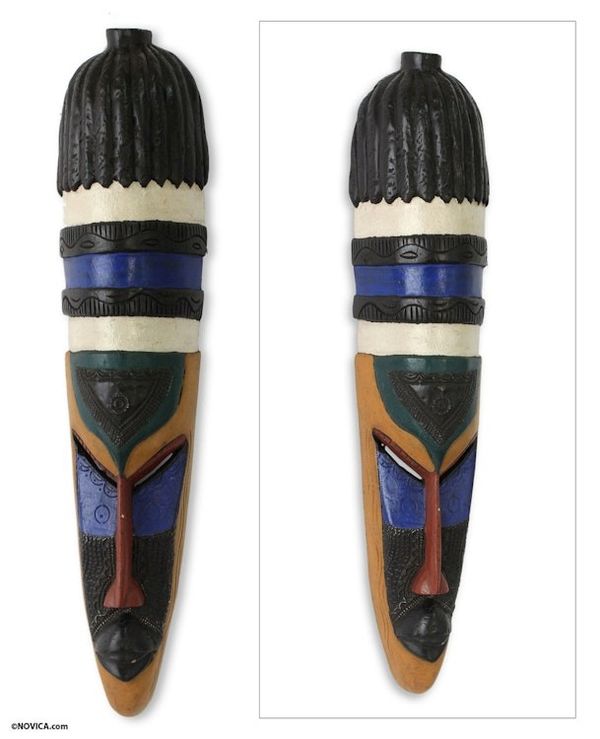 Image for Hand Crafted African Mask Bakomi