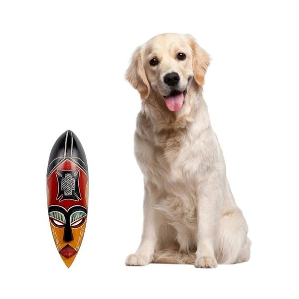 Alternate image for Red and Yellow African Mask Safety and Security