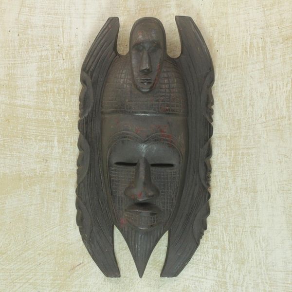 Alternate image for Akan wood mask Counsel
