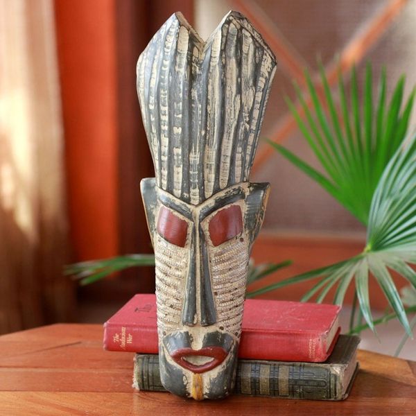 Alternate image for African Cameroonian Wood Mask Judicial Authority