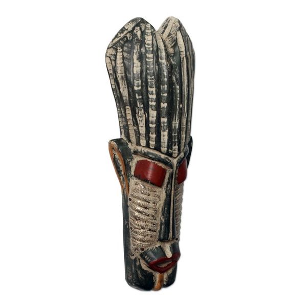Alternate image for African Cameroonian Wood Mask Judicial Authority