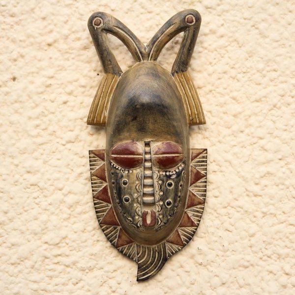 Alternate image for Ewe Wood Mask Spirit of Fruitfulness