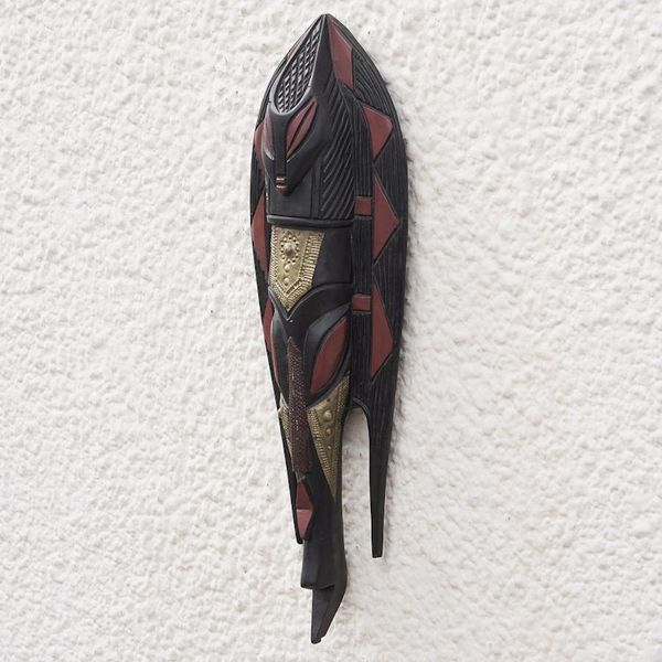 Alternate image for Akan wood mask African Fish
