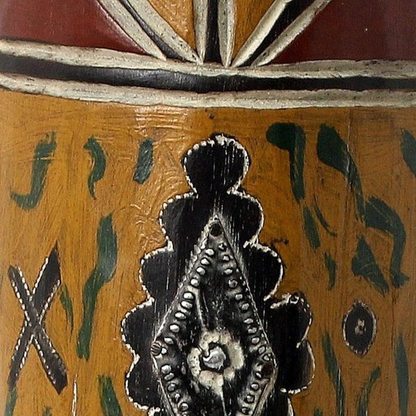 Alternate image for African wood mask Young Mother