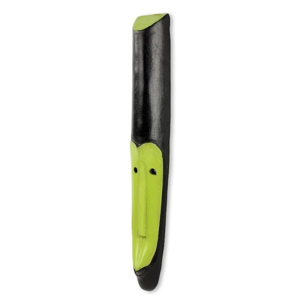 Alternate image for Handcrafted Black and Lime Green African Monkey Mask Green Adoo