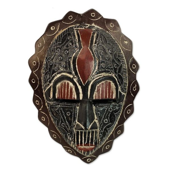 Alternate image for African Wood Mask Happiness