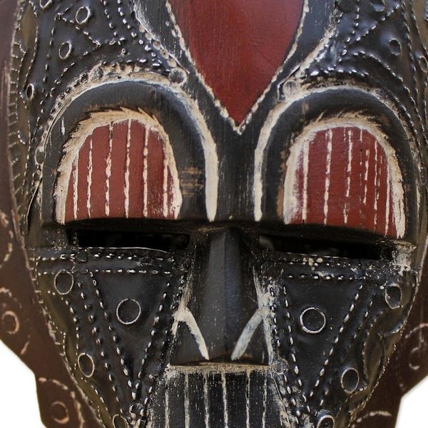 Alternate image for African Wood Mask Happiness