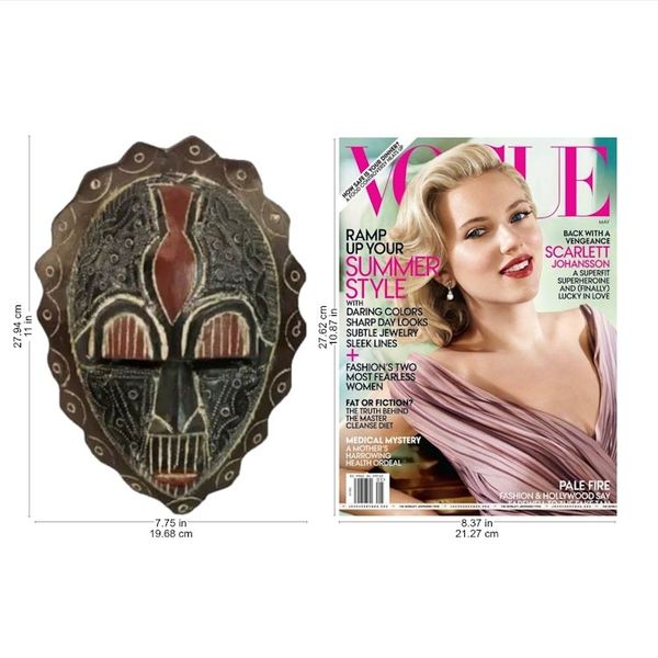 Alternate image for African Wood Mask Happiness