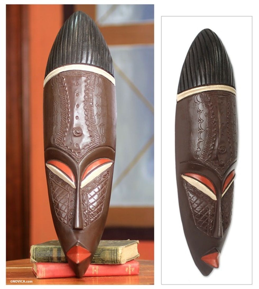 African Mask of Friendship Original Design 'Nyanyo'