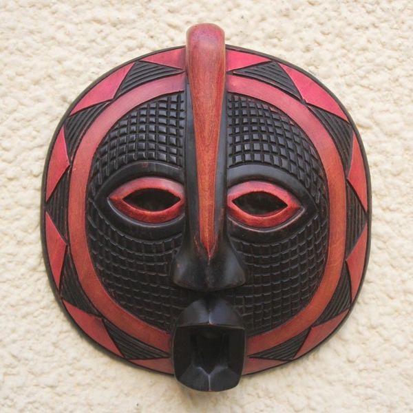 Alternate image for Akan wood mask Peace and Freedom