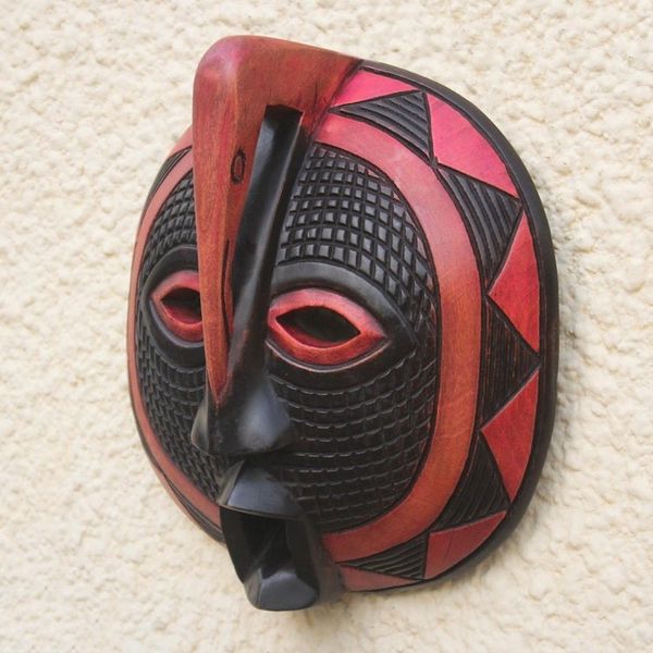 Alternate image for Akan wood mask Peace and Freedom